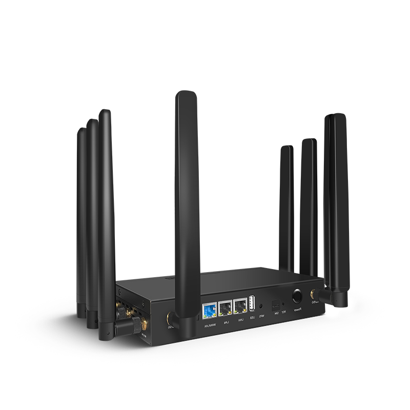 LINBLE 1800M WiFi6 5G CPE Wireless Router with Dual Line Backup Integrated IPV6 3G/4G/5G 2.4G WPA Home Firewall 1000mbps
